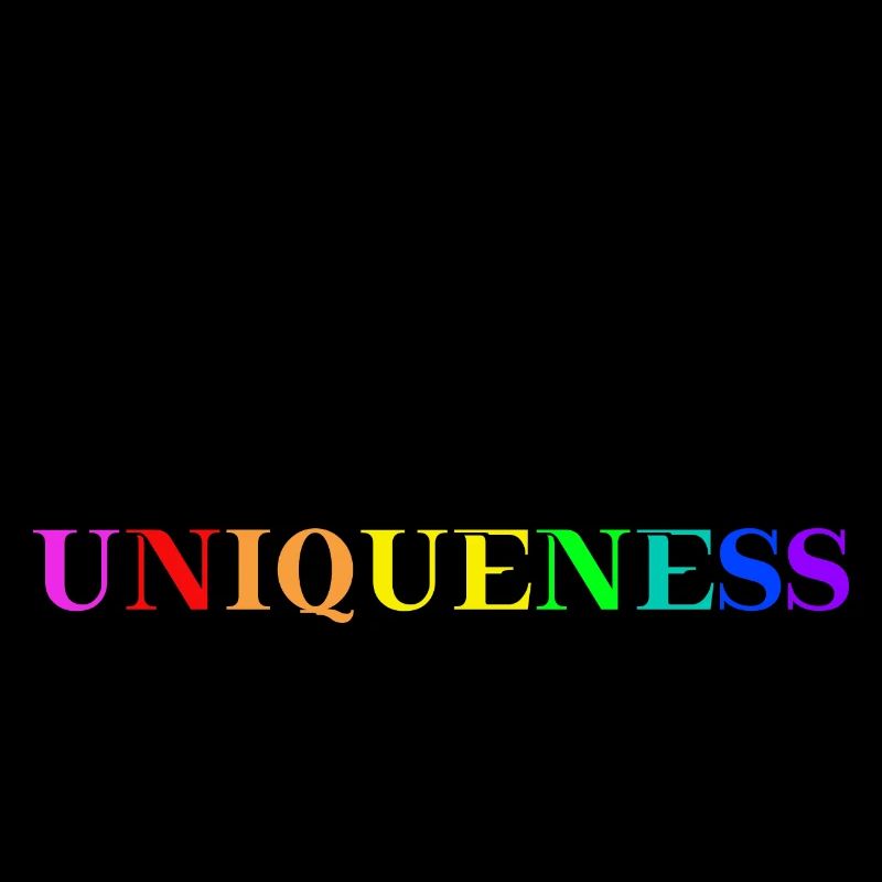 Celebrate your uniqueness LGBTQ+ gift idea