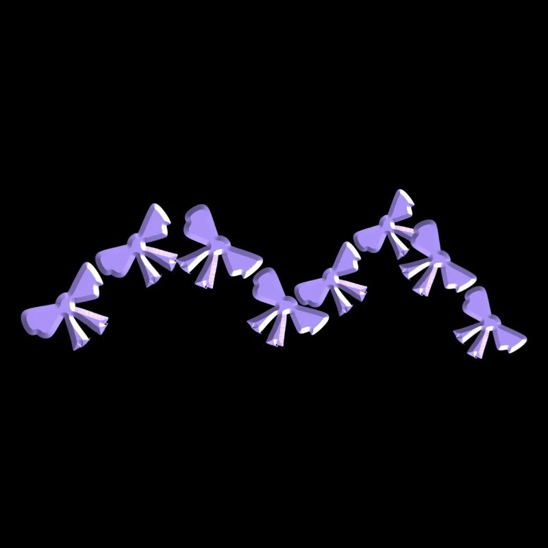 symbole de boucle fly square purple line