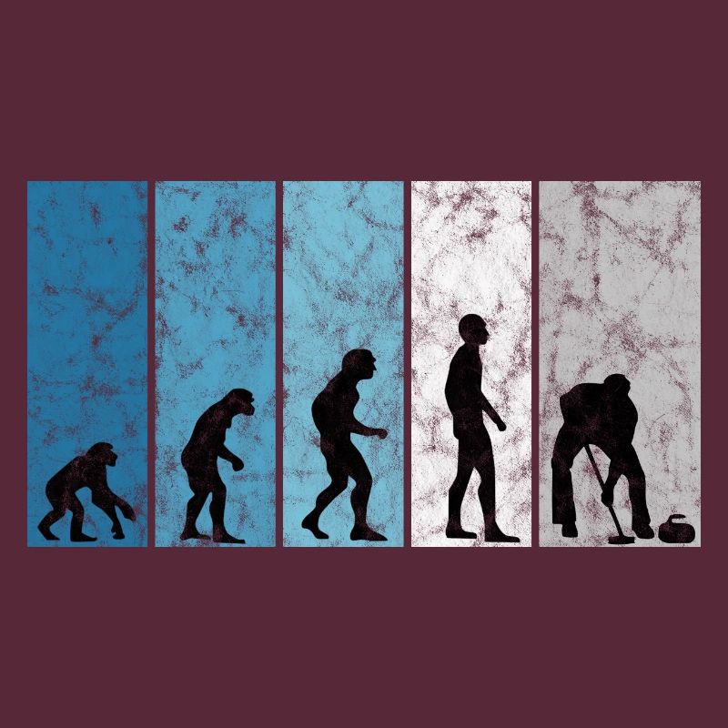 Eis Curling Curler Eisstockschießen Evolution