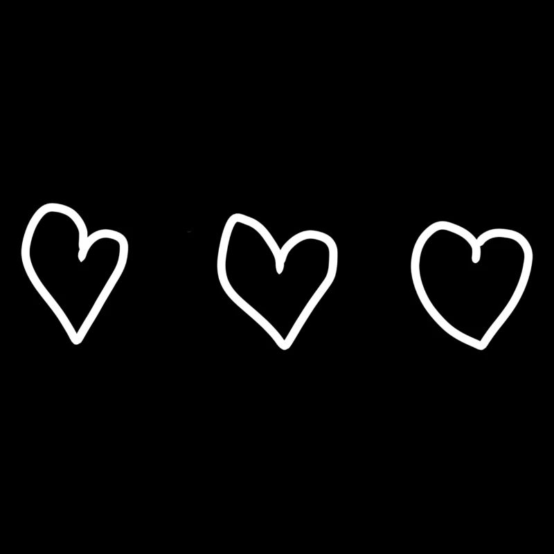 Trois cœurs coeur
