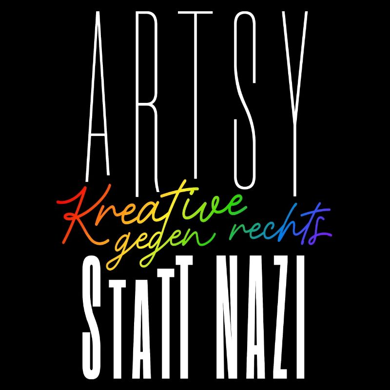 ARTSY INSTEAD OF N*ZI: Creative and committed