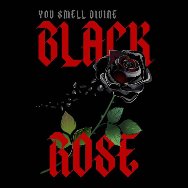Divine Black Rose