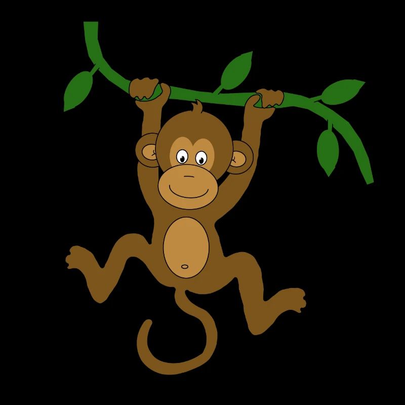 Affe im Baum