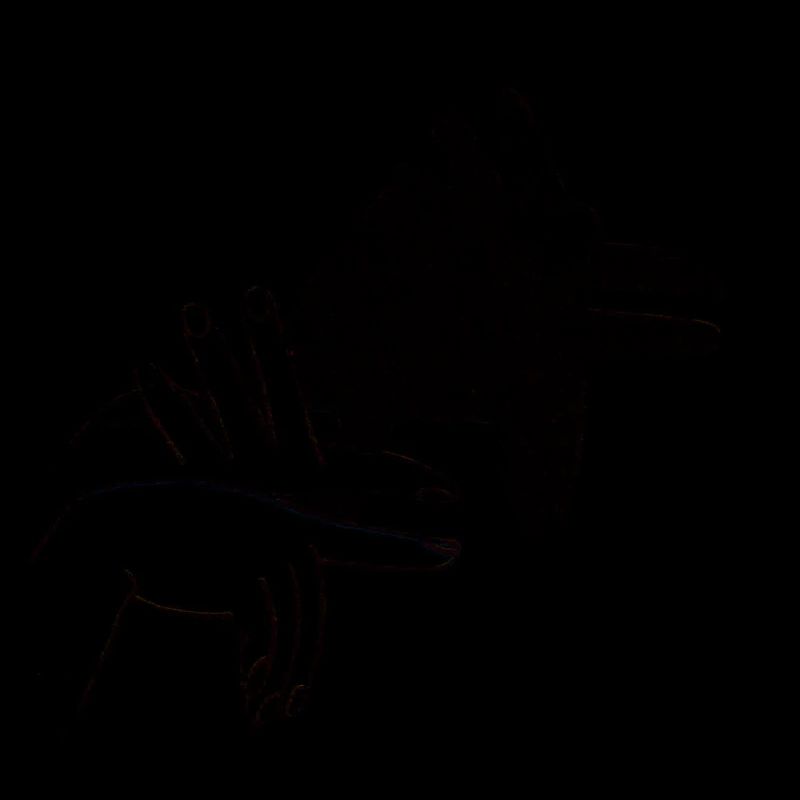 Bio Lätzchen Handschatten Hahn