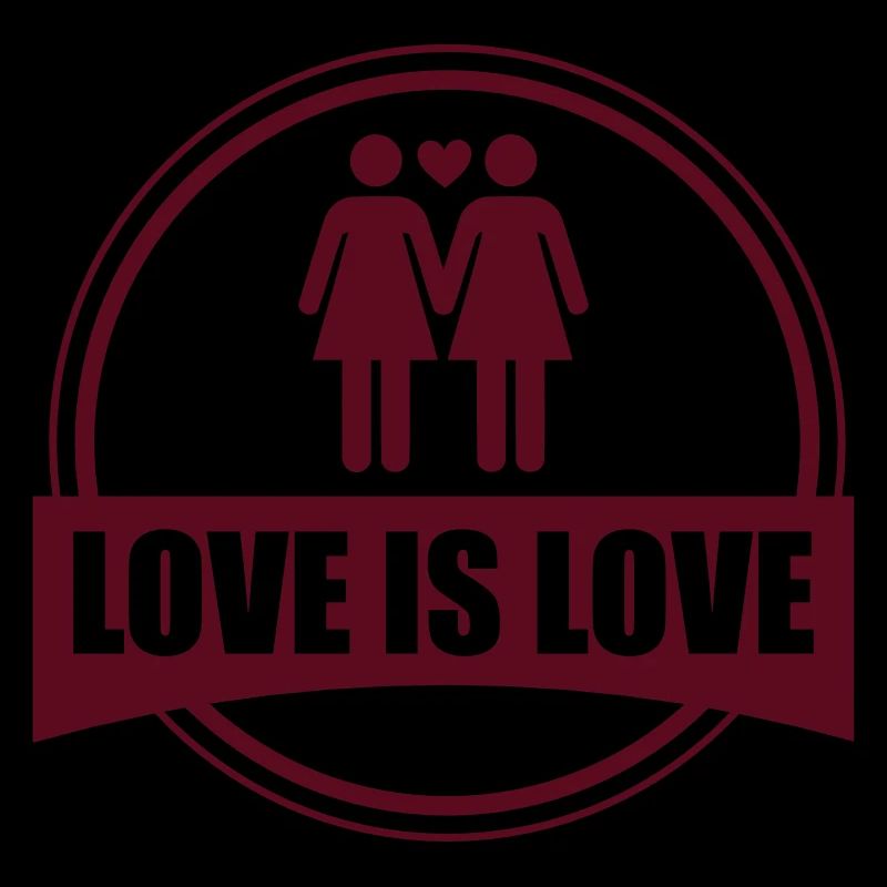 LOVE IS LOVE LESBIAN 2