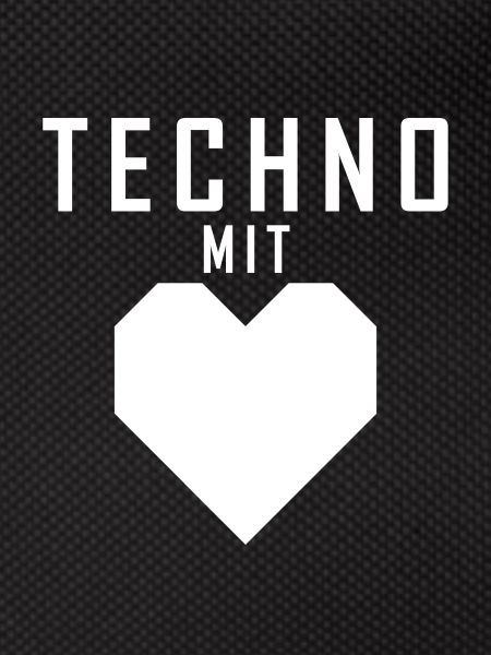 Techno mit Herz weiß