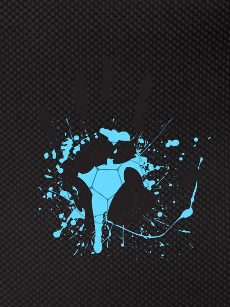 Blue Hand large