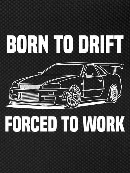 born to drift white