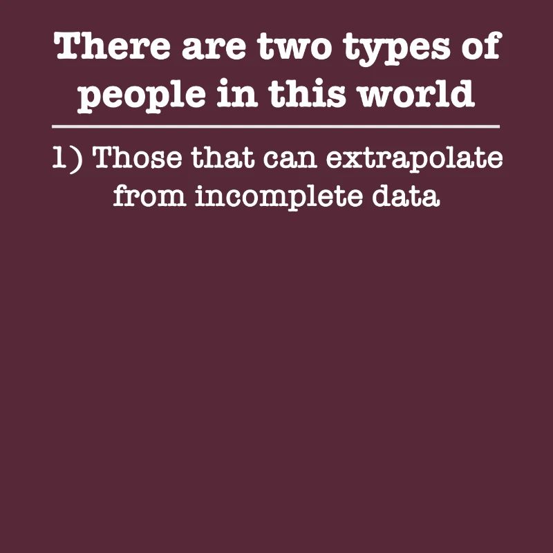 Extrapolate Data people