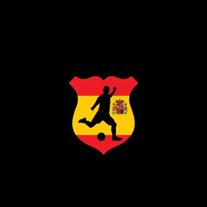 Spain soccer emblem flag eu