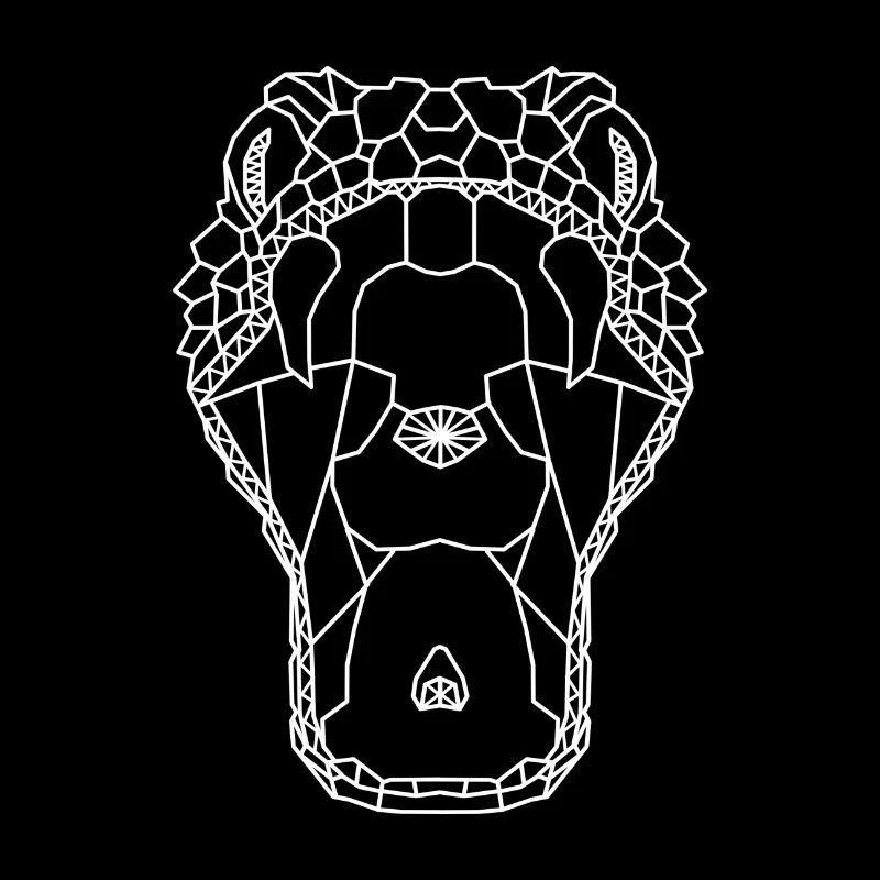 Viper snake Geometric