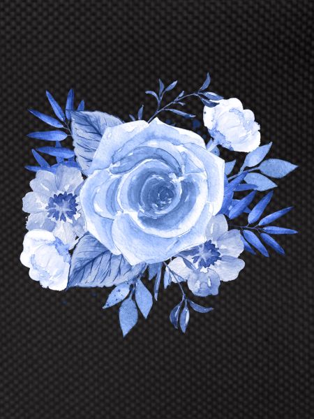 Blaue Rose