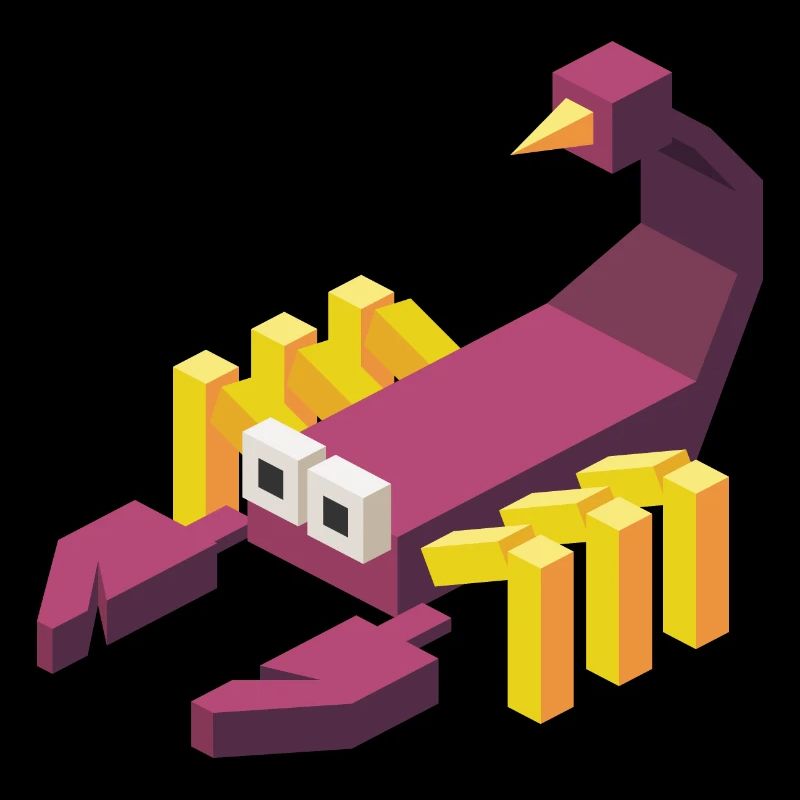 Lowpoly Skorpion