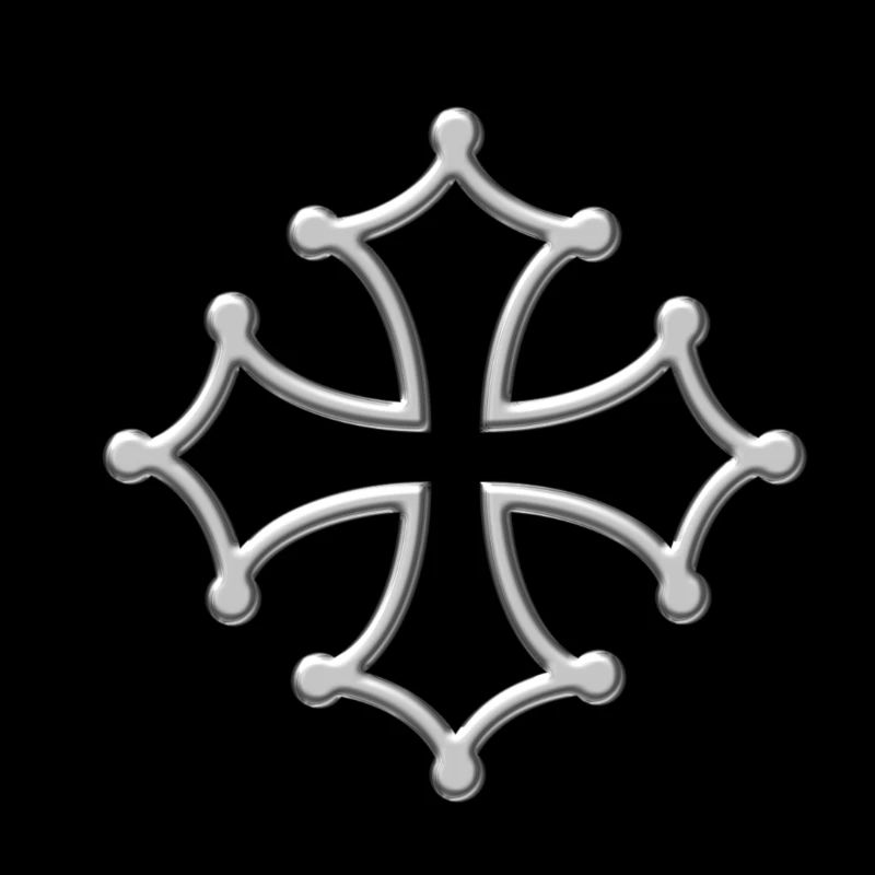 Okzitanisch Quer Chrom-Metall