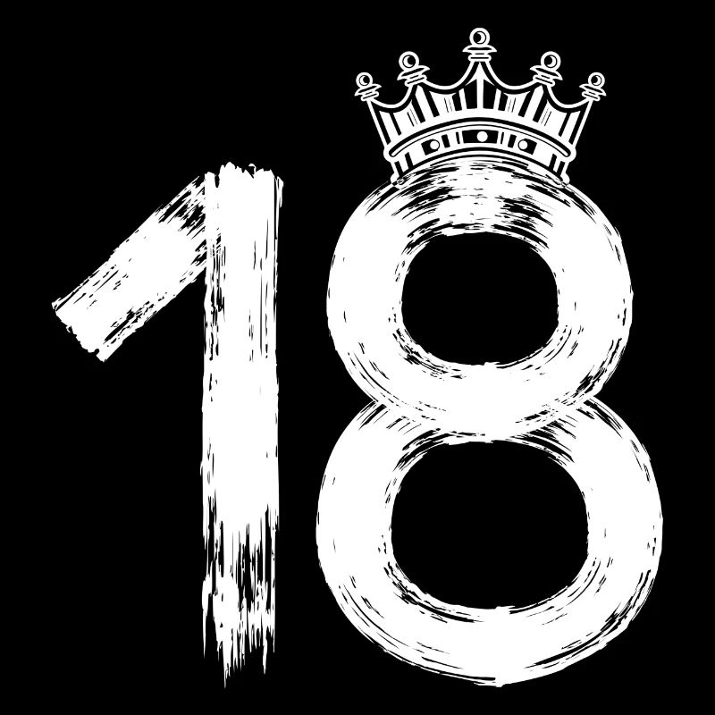 18 Krone Number Birthday