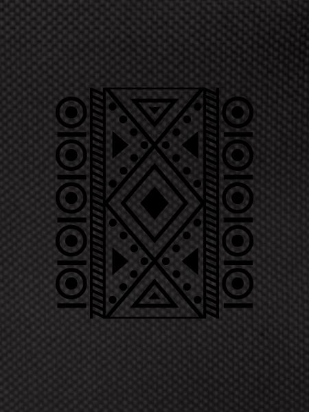 beautiful pattern design black