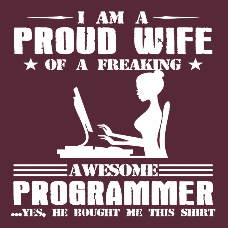 Programmeur Wife Code Computer Le cadeau