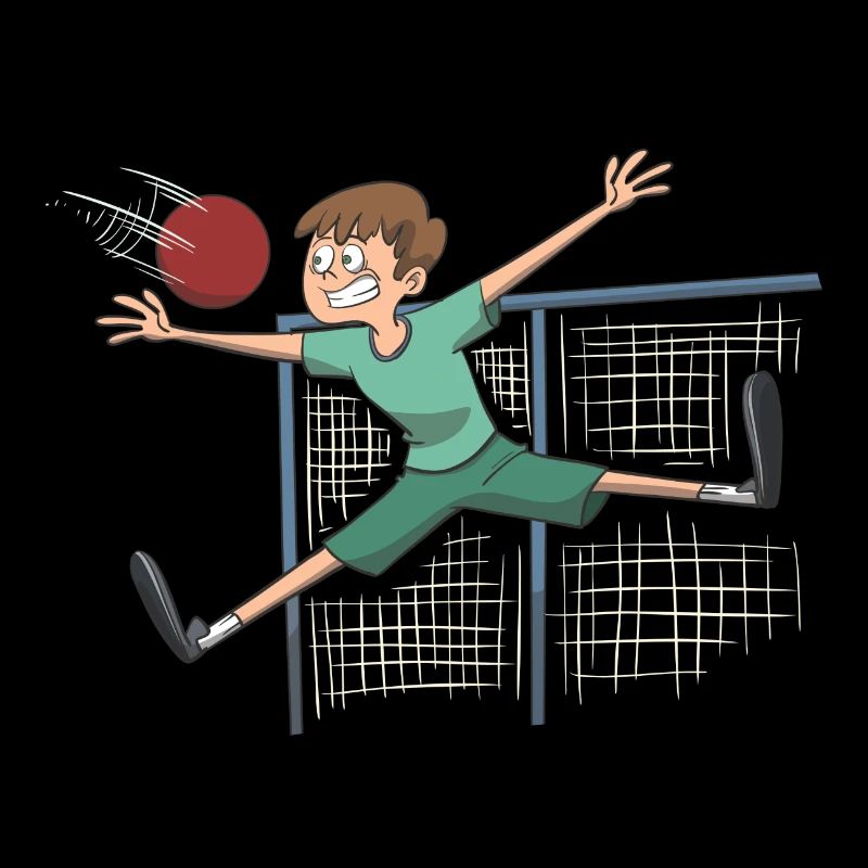 Handball Torwart Keeper Geschenk Idee