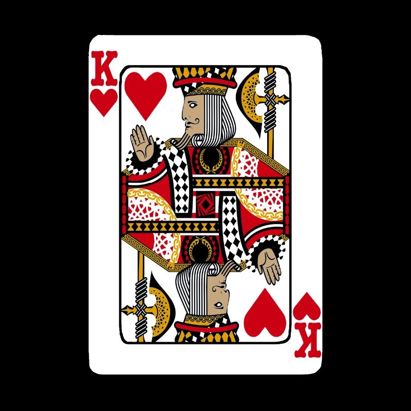 Heart King King King King Couples Gift