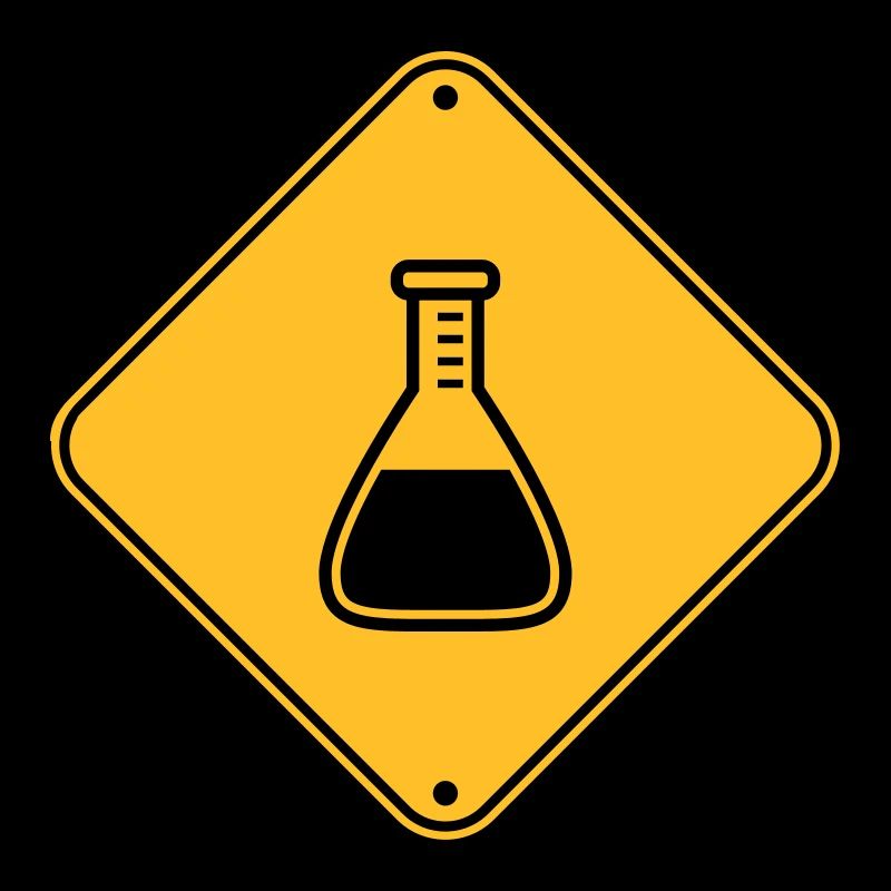 caution science shield note caution flues