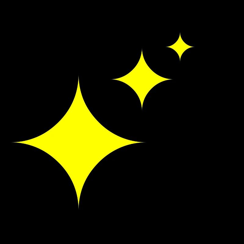 Étoiles jaune idée cadeau idée cadeau idée