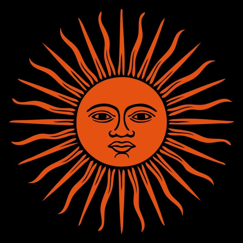 soleil argentine sol de Mayo argentin