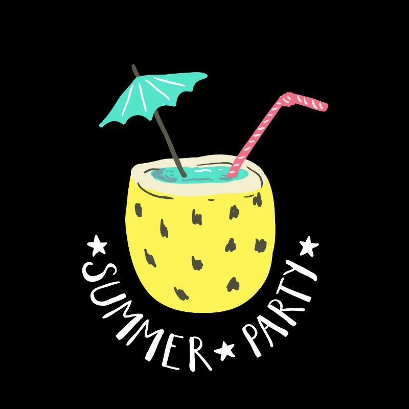 Summer Party Urlaub Design Cocktail Geschenk