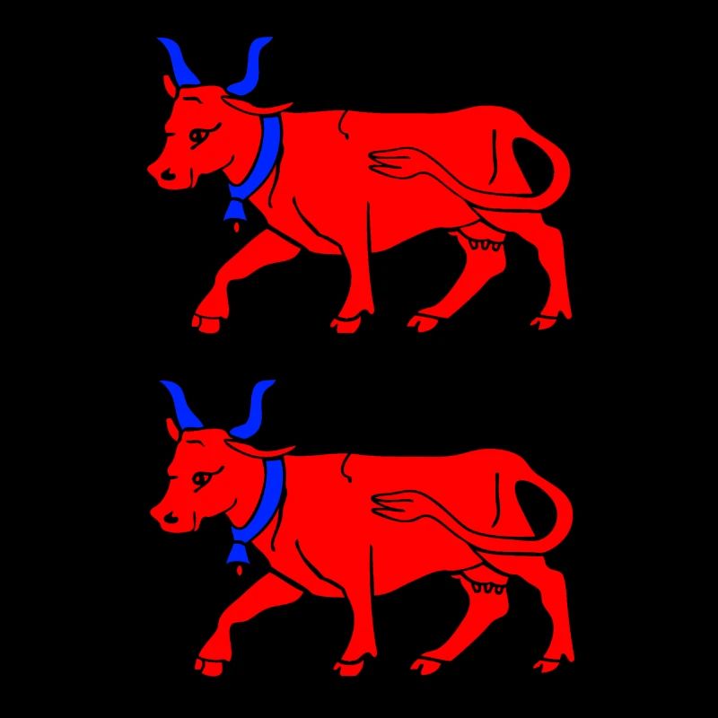 Metzger Rote Kühe des Pays de Béarn