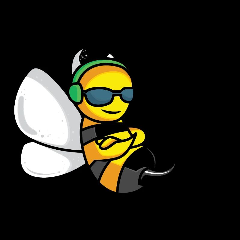 Die coole Biene "BEE COOL" Geschenk
