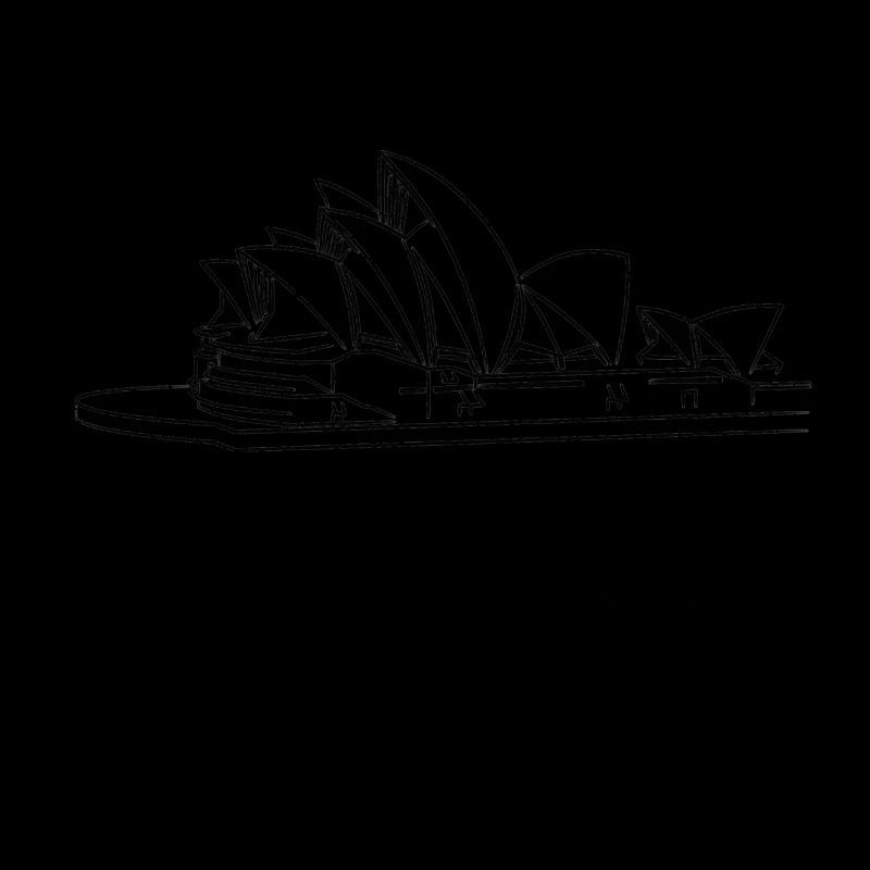 Australia Oper Vintage Australien Reise Geschenk