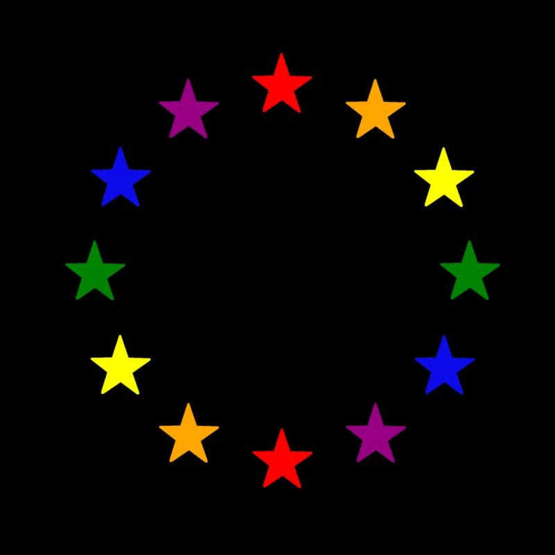 Drapeau arc-en-ciel pour l’Europe