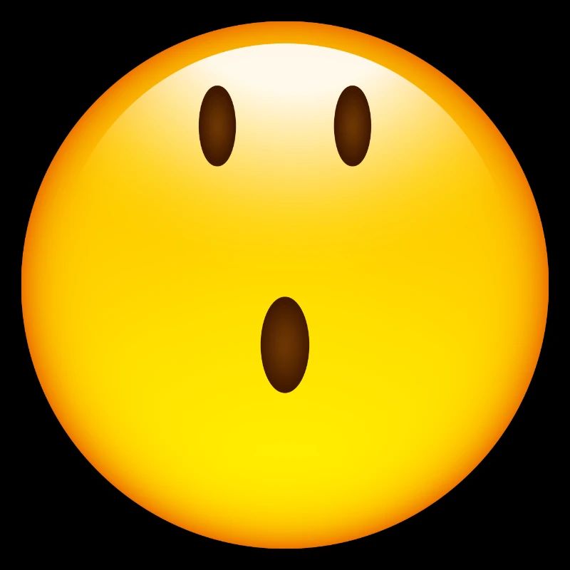 Smiley Glossy Speechless
