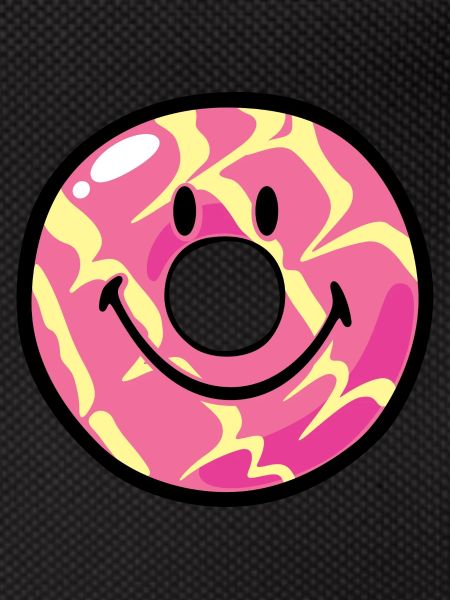 Smiley Donut Vanilla Ripple
