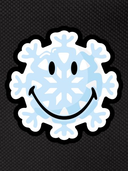 Smiley Snow Flake