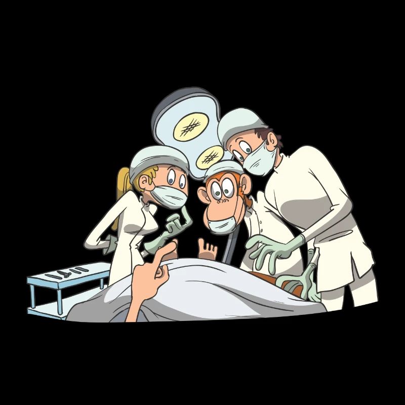 Krankenschwester Pfleger Operation Team Ärzte