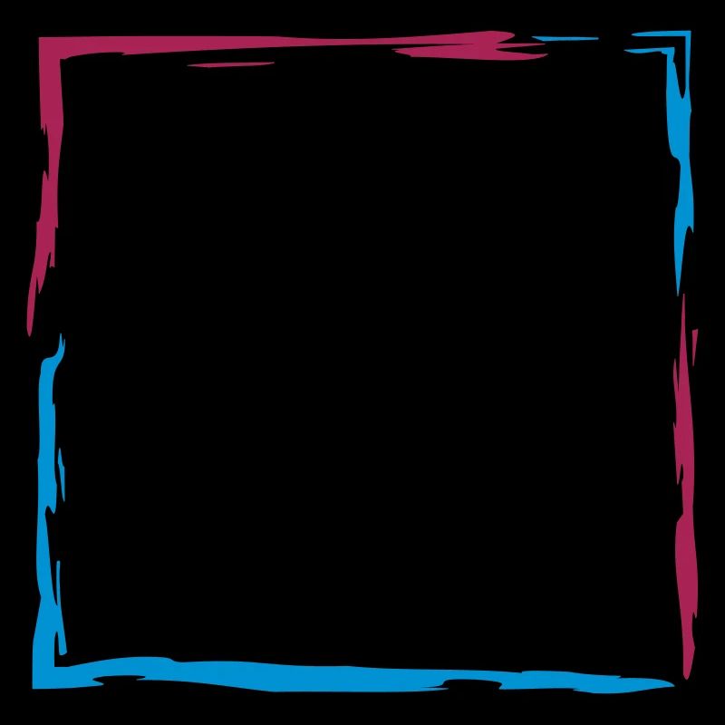colorful frame square border square square pins