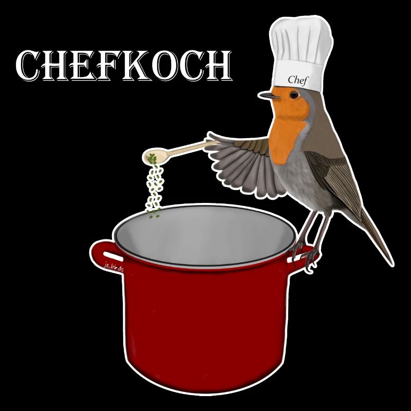 Gemaltes Rotkehlchen ist ein absoluter Spitzenkoch