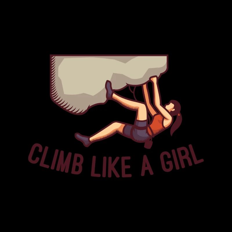 Klettere wie ein Mädchen