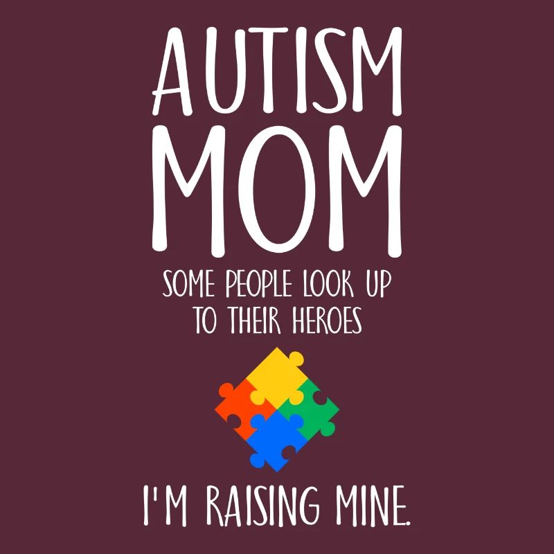 Cadeau d'autisme de conscience de maman d'autisme