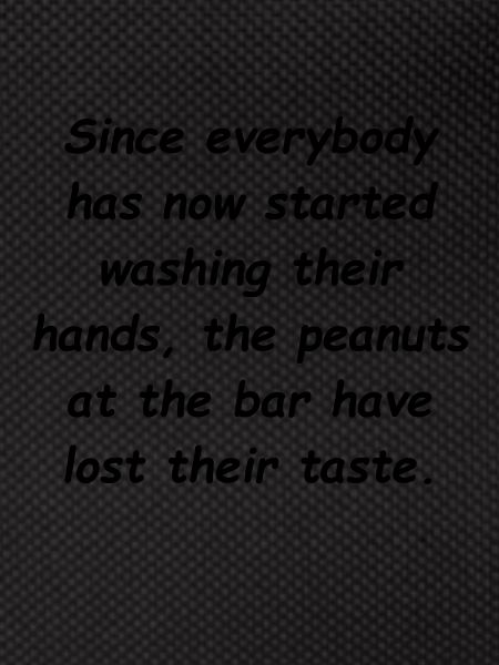peanuts lost their taste