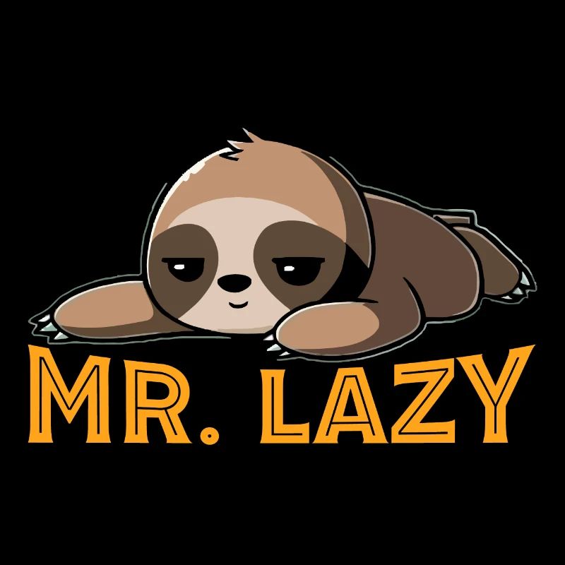 Mr. Lazy - Faultier