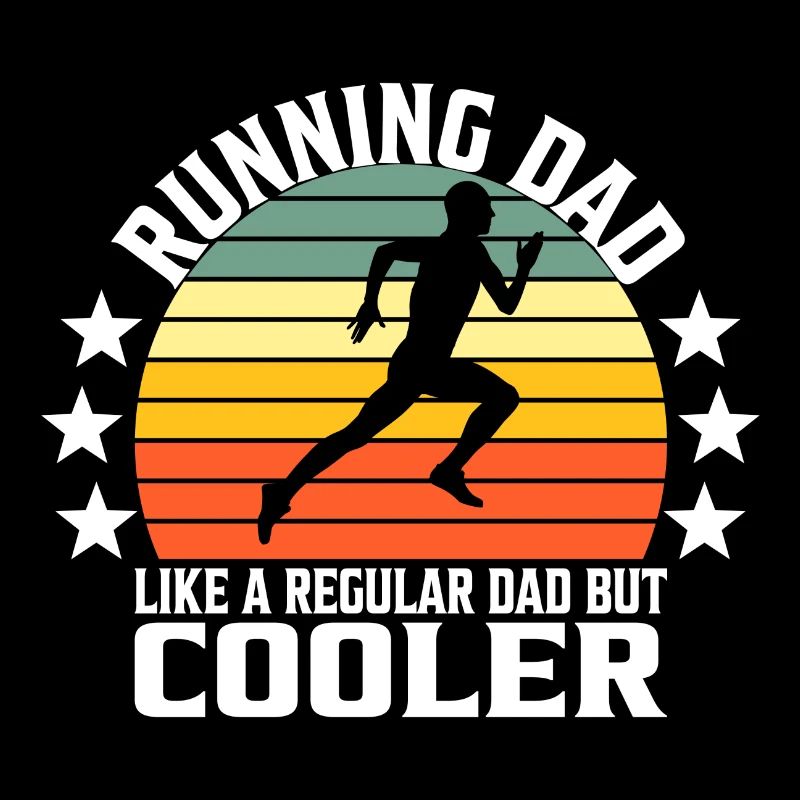 Courir papa comme un papa ordinaire mais plus cool