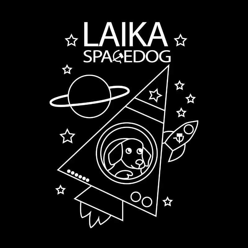 Laika Spacedog Sowjetische Weltraumhunde
