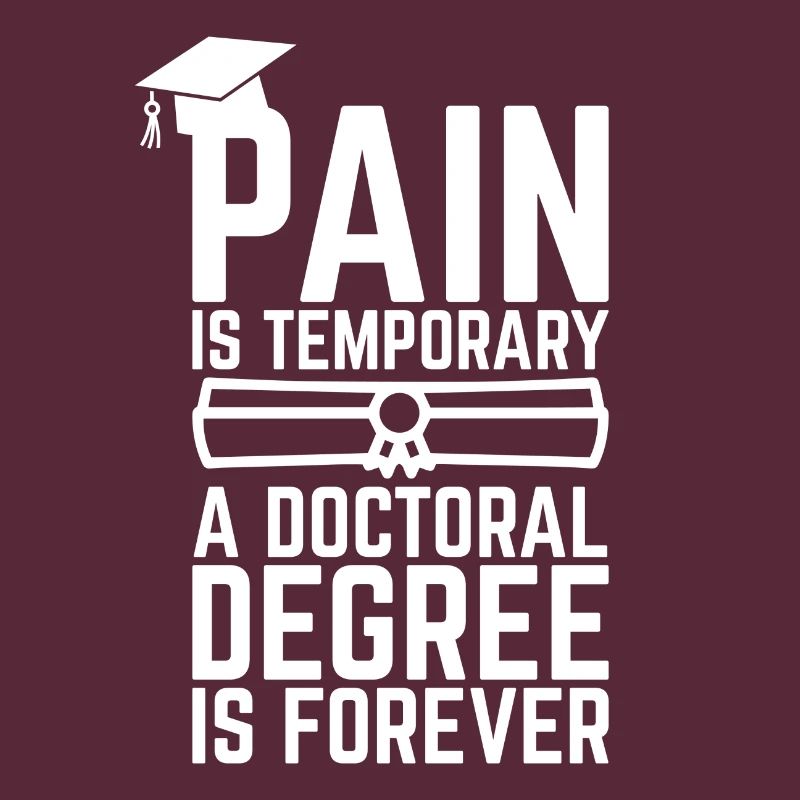 Phd degree saying student gift
