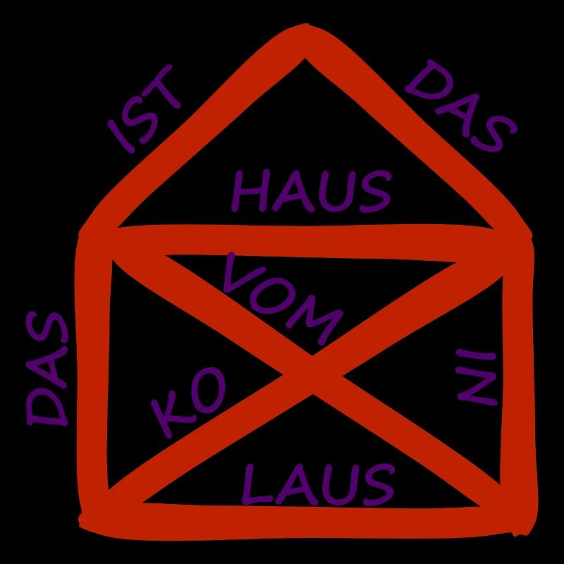 Das ist das Haus vom Nikolaus