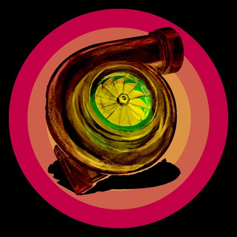 Turbo Car Boost Vtec Race retro engine