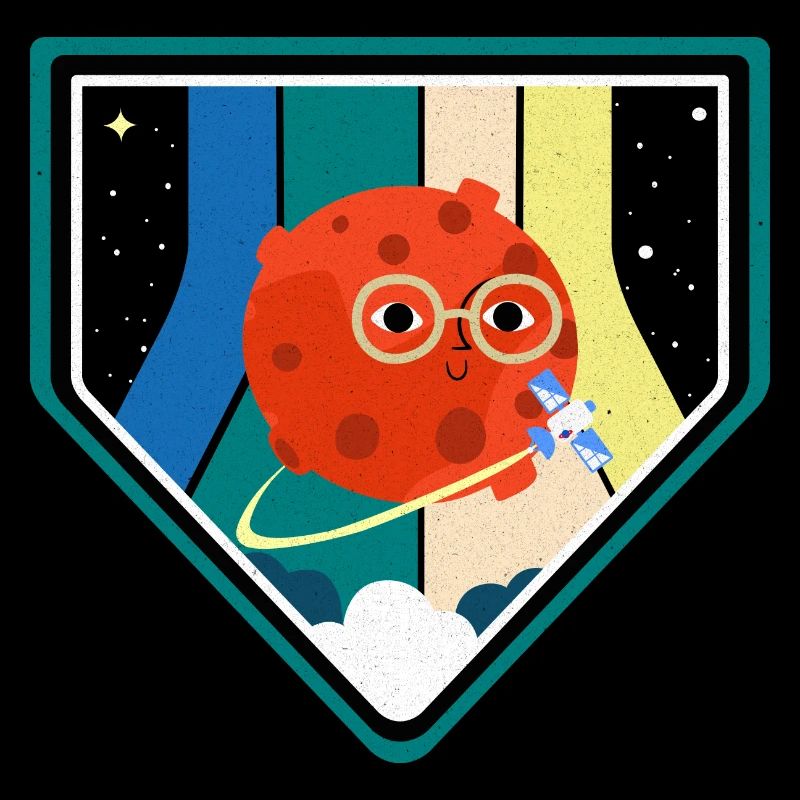 Mars Abzeichen Space