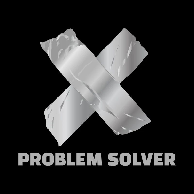 Duck Tape Problem Solver Funny Gift Idea