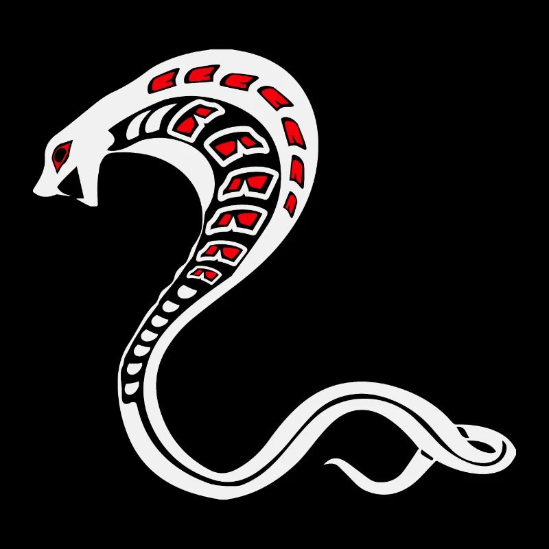 Haida Cobra Native American Tribal Tattoo Geschenk