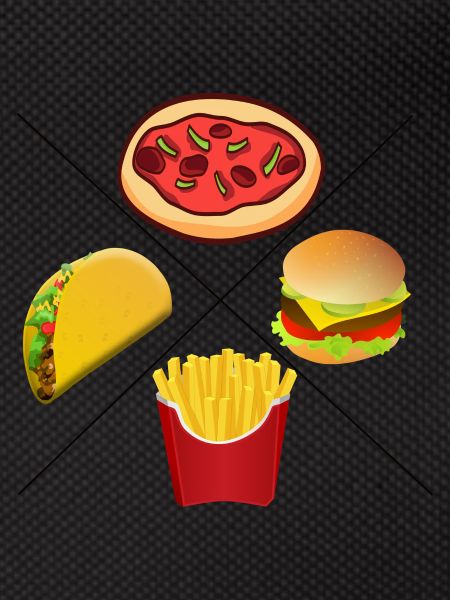Fast food logo